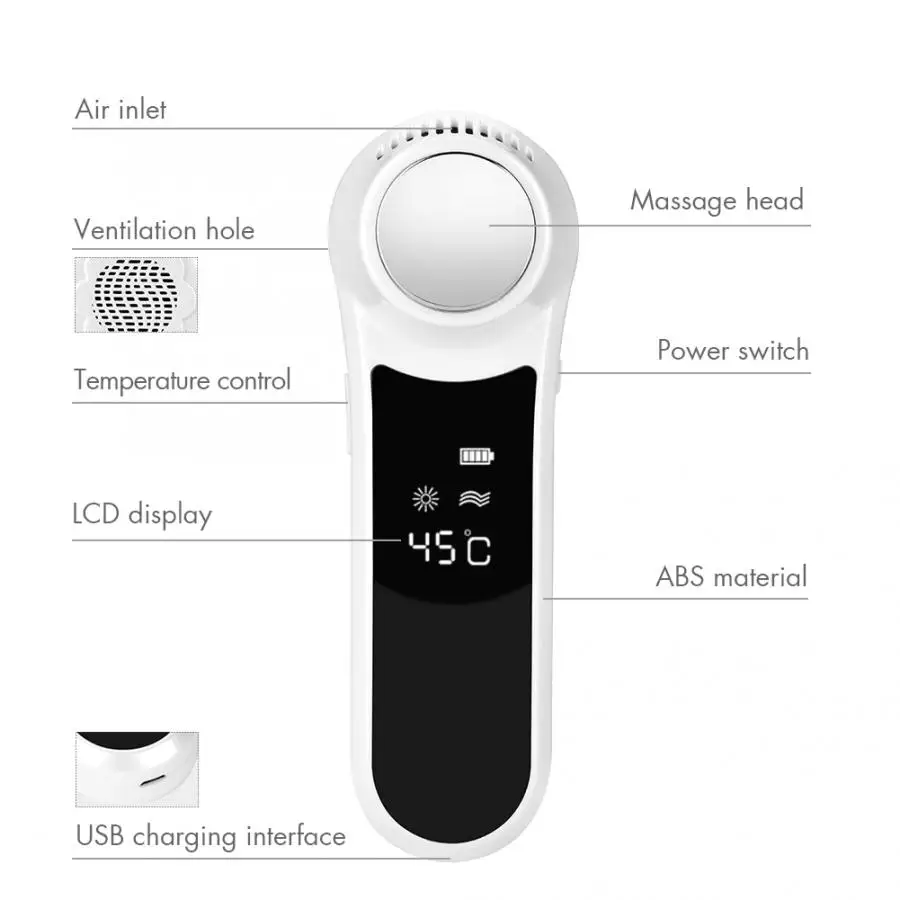 Массаж тела глубокий Чистый Электрический очиститель для лица кисть ухода за
