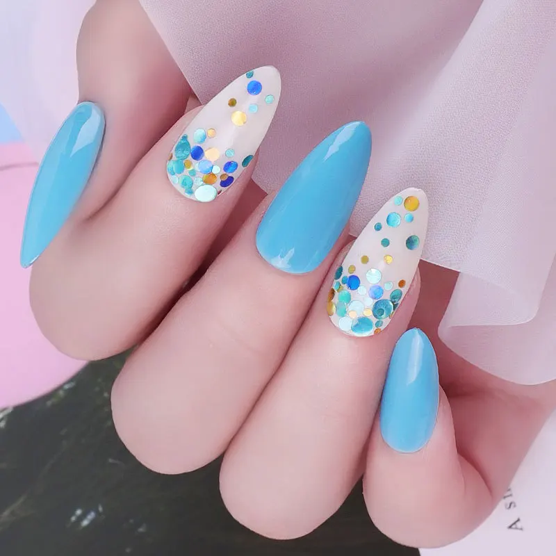 6 коробок/набор блестящая пудра в горошек | Красота и здоровье