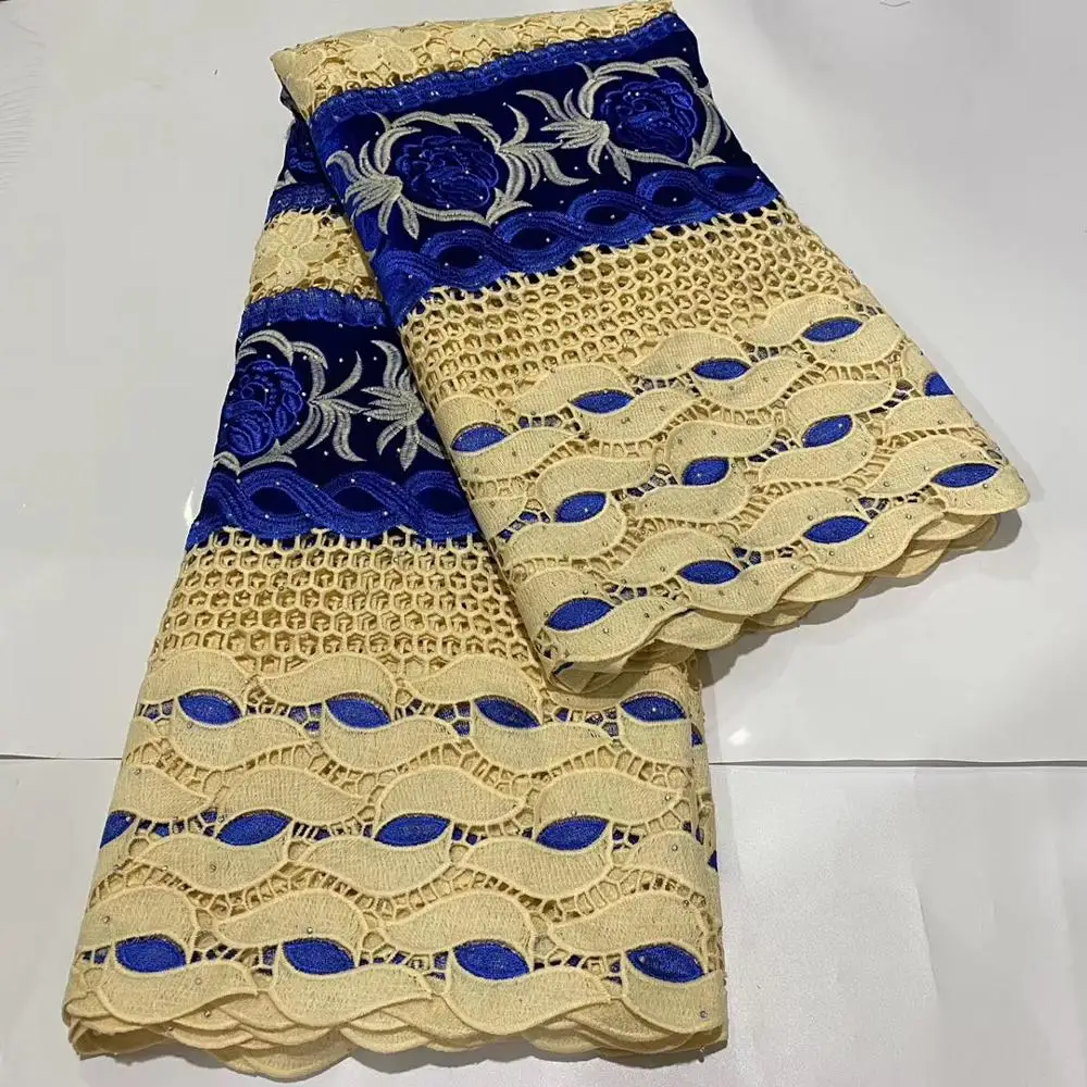 Новая африканская бархатная кружевная ткань 2020 высококачественные камни
