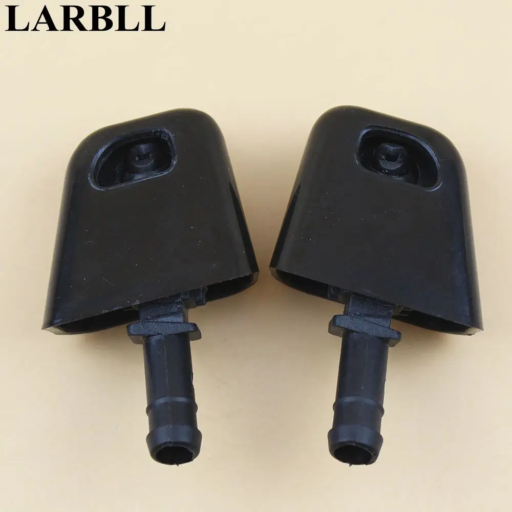 

LARBLL 2Pcs/Lot Car Auto Front Bumper Headlight Water Spray Nozzle Jet Cover Cap For Nissan X-trail Xtrail 2008-2013