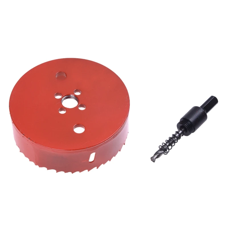 

Red 110mm Diameter Hole Cutting Tool Bimetal Hole Saw
