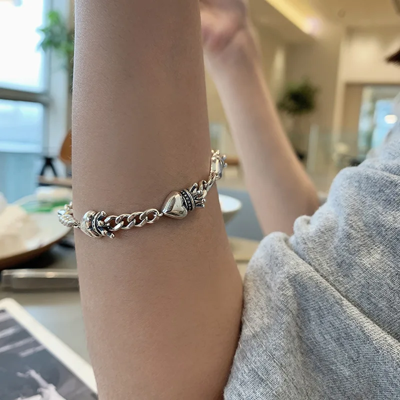 Женский браслет-Шарм с серебром 30% пробы | Украшения и аксессуары