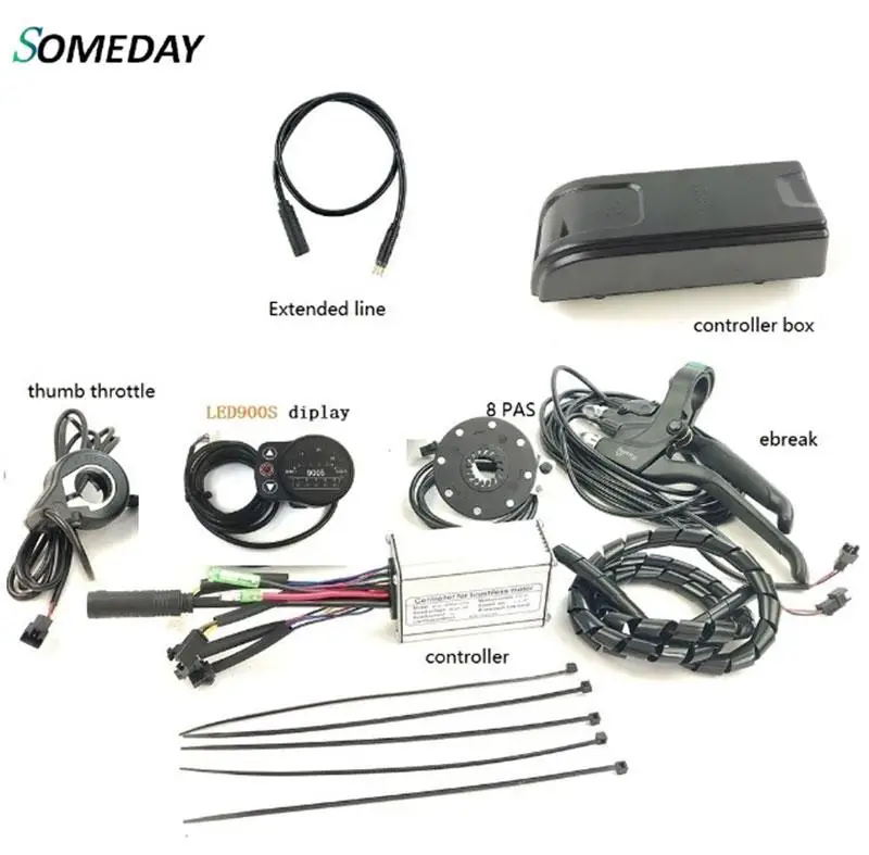 Аксессуары для электровелосипеда со светодиодным ЖК-дисплеем и контроллером