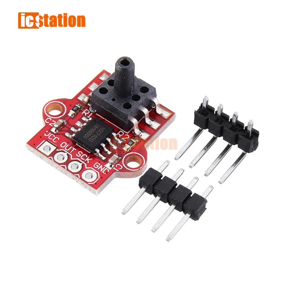 1PCS Digital Barometric Pressure Sensor Module Liquid Water Level Controller Board 0-40KPa for Arduino 3.3V-5V | Электроника