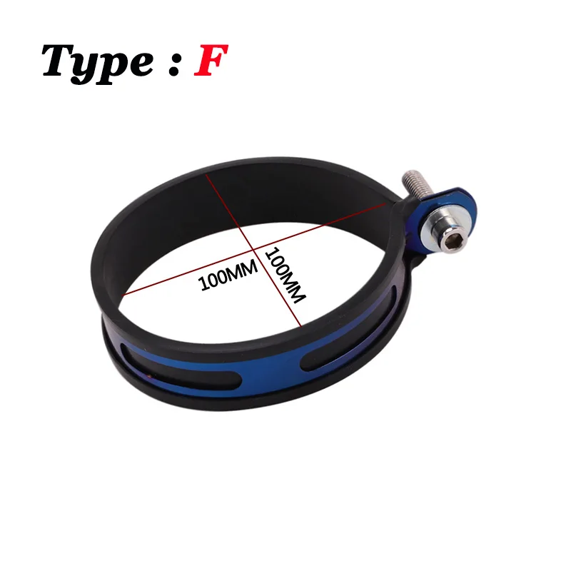 Держатель для глушителя выхлопной трубы мотоцикла из углеродного волокна зажим