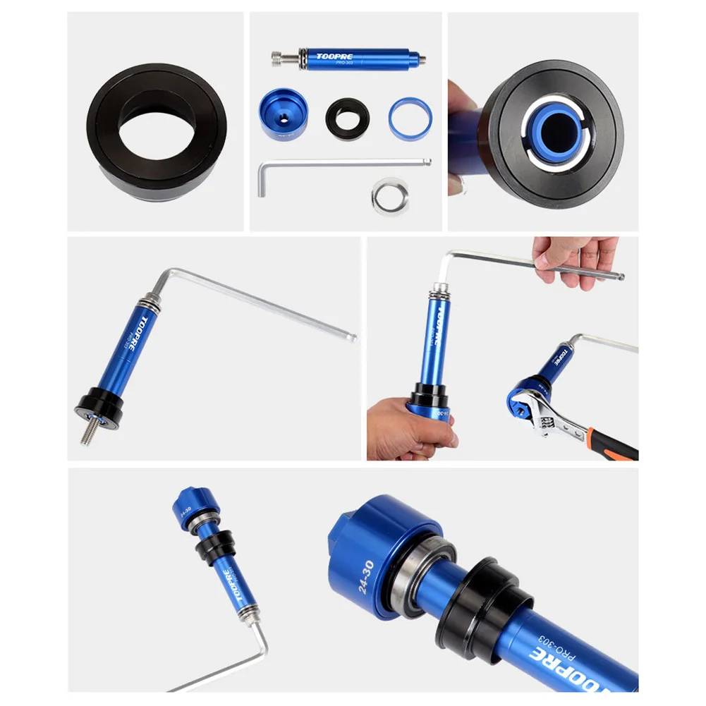 

Bike Bottom Bracket Bearing Install Removal Press Extraction Tool Kit For BB86 CNC Turning Bicycle Cycling Repair Tools
