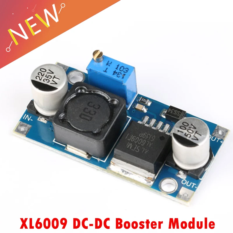 5 шт. XL6009 модуль усилителя блок питания регулируемый выход супер LM2577 Повышающий