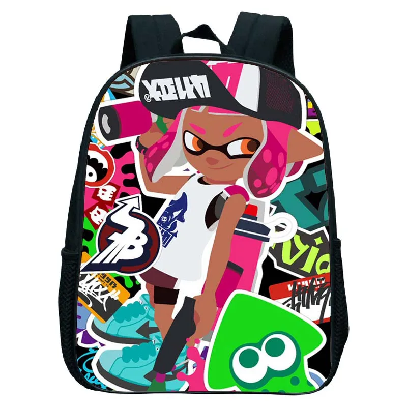 Детский школьный ранец Splatoon 2 12 дюймов детский рюкзак с мультипликационным