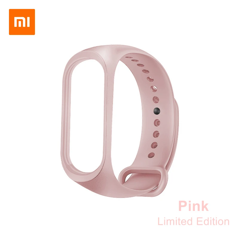 Оригинальный ремешок Xiaomi розовый лимитированная серия для Mi Band 4/NFC смарт