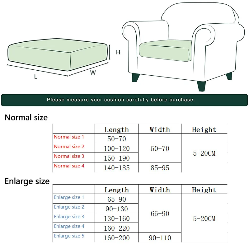 

Velvet Sofa Seat Covers For Living Room Elastic Solid Color Cushion Covers Slipcover Pets Kids Furniture Protector Couch Cover