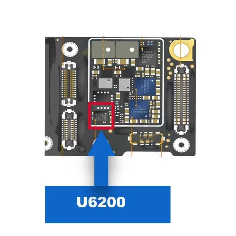 

5-20pcs/lot U6200 USB-PD CPD2 Fast charging ic for iphone 8 8p x XS XS-MAX XR 11 11PRO/MAX