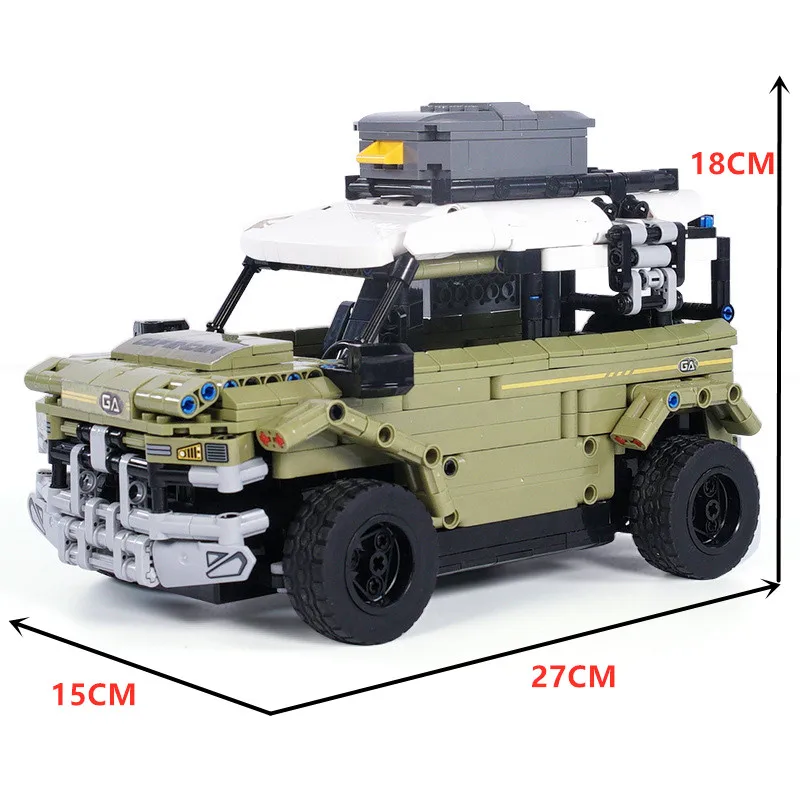 956 шт XingBao 2,4G RC Guardian Technic Внедорожник Land Car Rover строительные блоки Defender игрушки для детей рождественские подарки