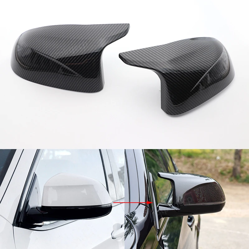 

Rearview mirror cover for BMW F25 X3 F26 X4 F15 X5 F16 X6 14-18 ABS Mirror caps Replace the original