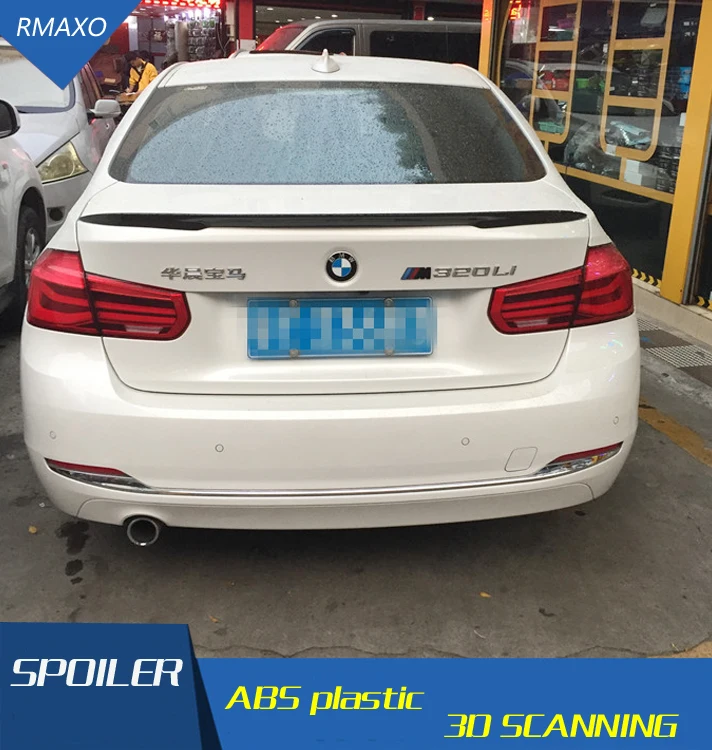 Для BMW F30 F35 спойлер P4 стиль карбоновый из материала для M3 320i 320li 325li 328i