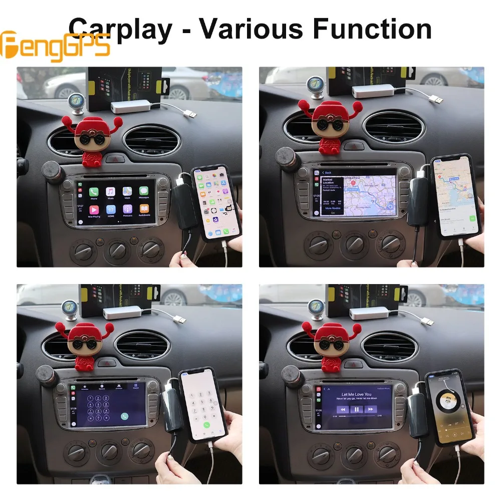 USB Smart Link Apple CarPlay ключ для Android навигационный плеер мини USB Carplay палка с Android авто
