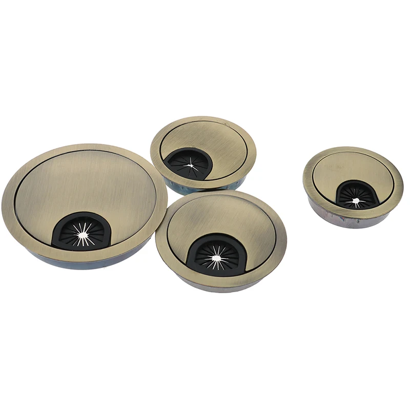 Desk Wire Hole Cover Base Computer Grommet Table Cable Outlet Port Surface Line Box Furniture Hardware | Обустройство дома