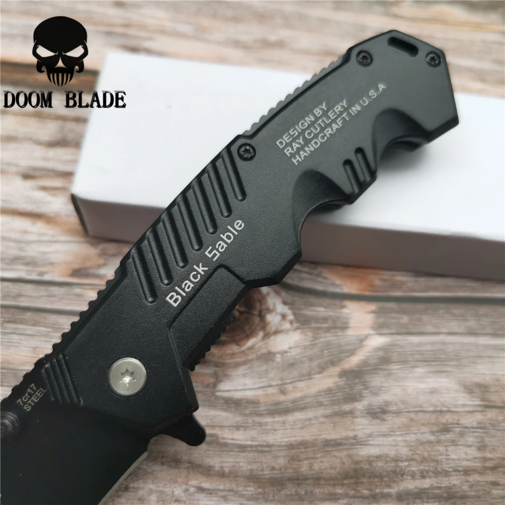 

High hardness folding knife, mountain climbing, camping, fishing, barbecue knife, outdoor survival knife