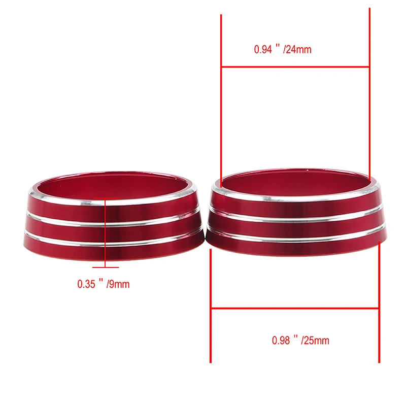 Автомобильная регулировочная ручка POSSBAY из алюминиевого сплава круглая крышка