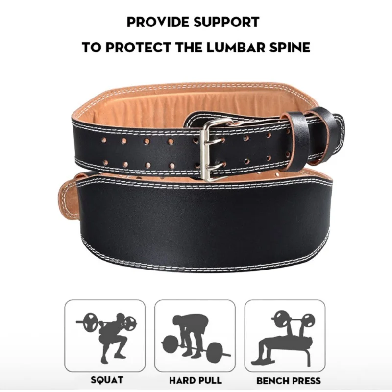 

Dumbbell Barbell Powerlifting Back Support Power Weightlifting Belt Gym Fitness Crossifit Training Weight Lifting Belt