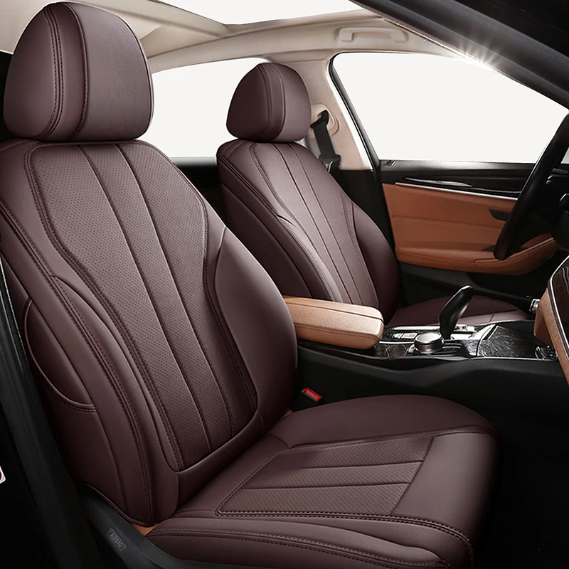 Genuine Leather Car seat covers For honda civic 2006 2011 fit accord 7 crv 2008 crz city 2003 2018 pilot 2009 jazz accessories | Автомобили