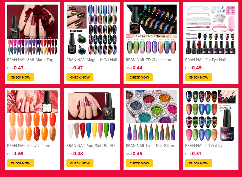 RBAN NAIL Cat Eye Магнитный Стик Смешанные формы магический эффект магнитные палочки инструменты для маникюра инструмент для дизайна ногтей Гель-лак для ногтей с эффектом «кошачий глаз» ручка