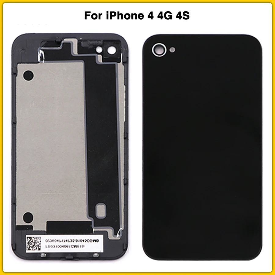 Новый задний корпус для iPhone 4 4G 4S чехол задней батареи средней части корпуса с IMEI