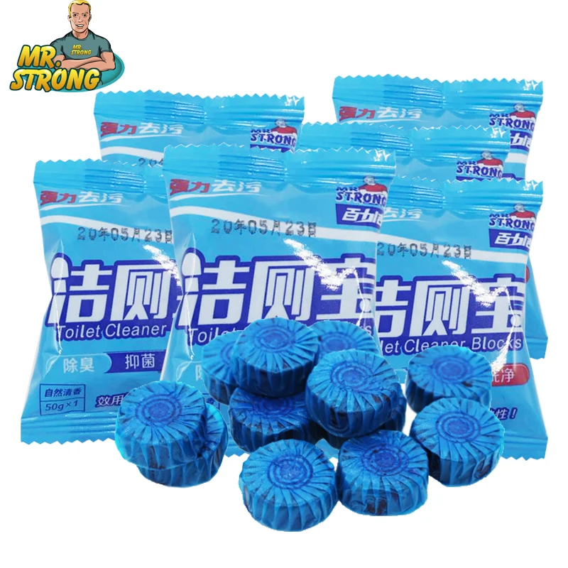 1 шт средство для унитаза без примесей дезодорант автоматический промывной синие