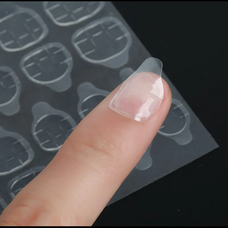 1 шт. Двухсторонняя клейкая лента прозрачный клей для ногтей NailTape для поддельных ложных художественное оформление ногтей инструмент