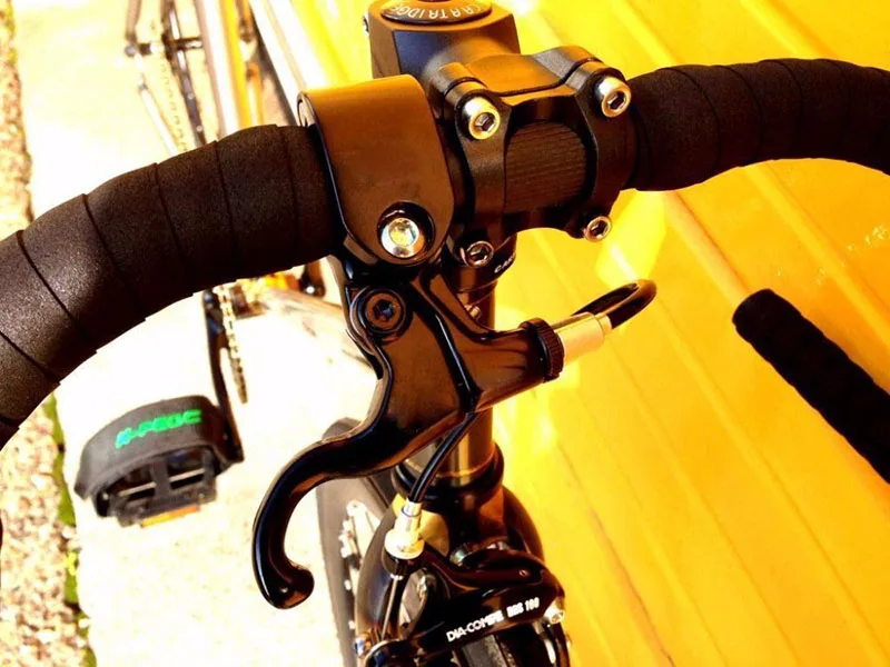 Винтажная рамка для шоссейного велосипеда с медным покрытием 700C фиксированная