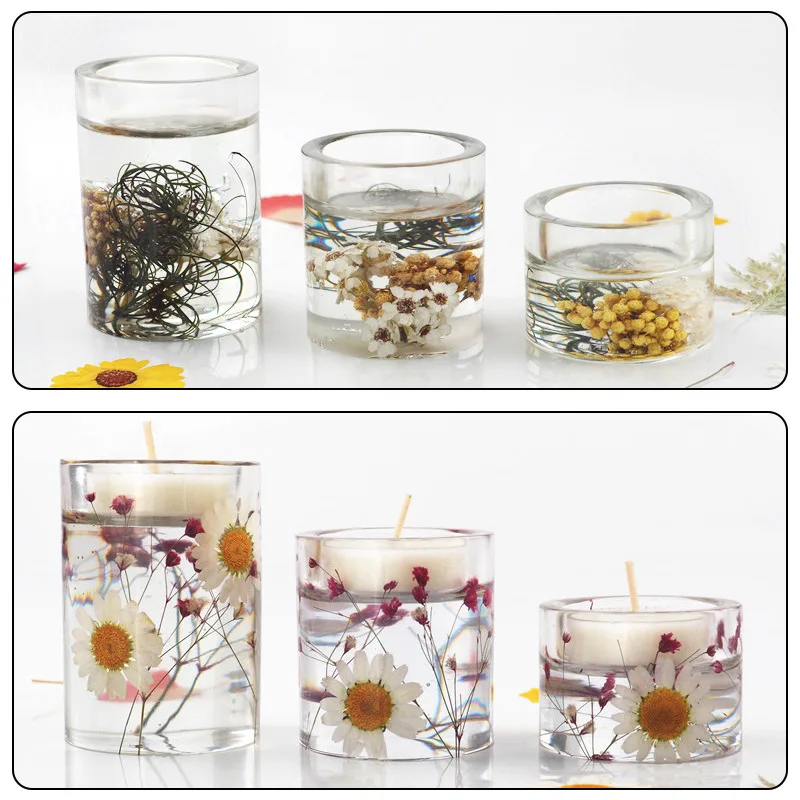 Силиконовые формы подсвечник форма подставка декоративное ремесло сделай сам