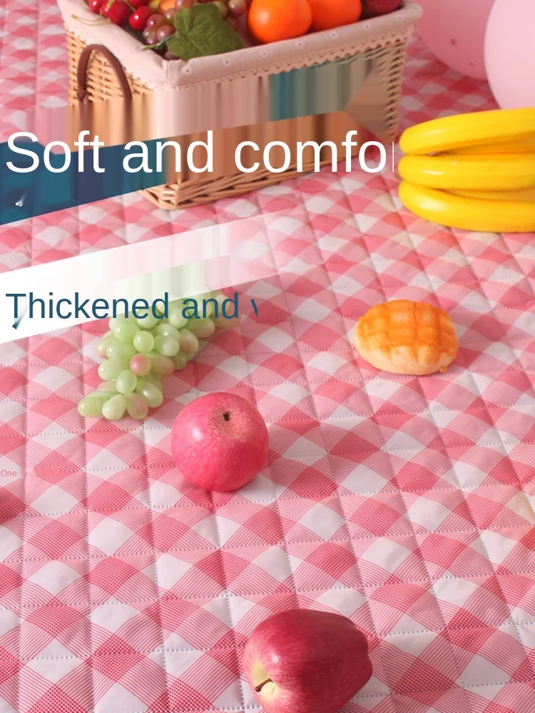 구매 접지 매트 방수 매트 두꺼운 기계 세탁 가능 피크닉 매트 야외 어린이 휴대용 바람 피크닉 응고