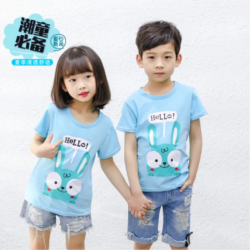 Новая летняя футболка с буквенным принтом для маленьких мальчиков летние