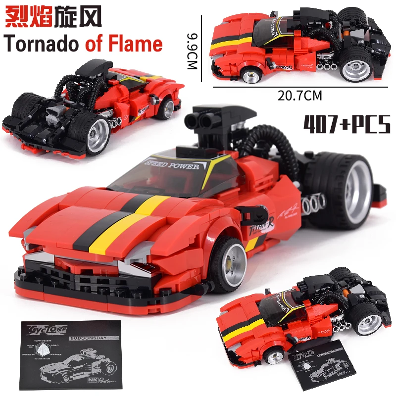 Создатель города тянуть обратно 2in1 городской автомобиль гоночный строительные