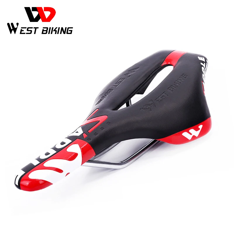 

WEST BIKING Bicycle Saddle Skidproof Bike Saddle Seat Cushion MTB Hollow Road Mountain Cycling Bicycle Bike Saddle Accessories
