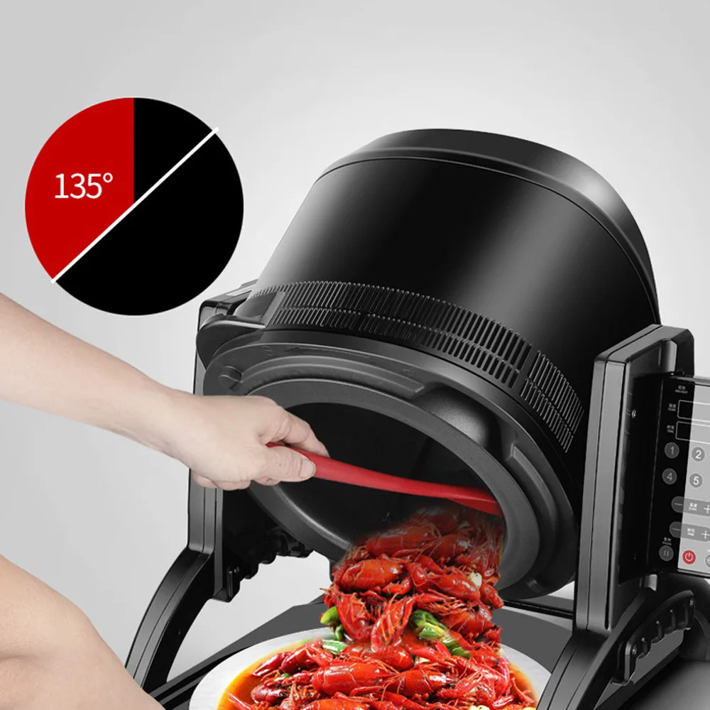 

220V 3400W Cooker restaurant drum fried rice Cooking machine cooking pot