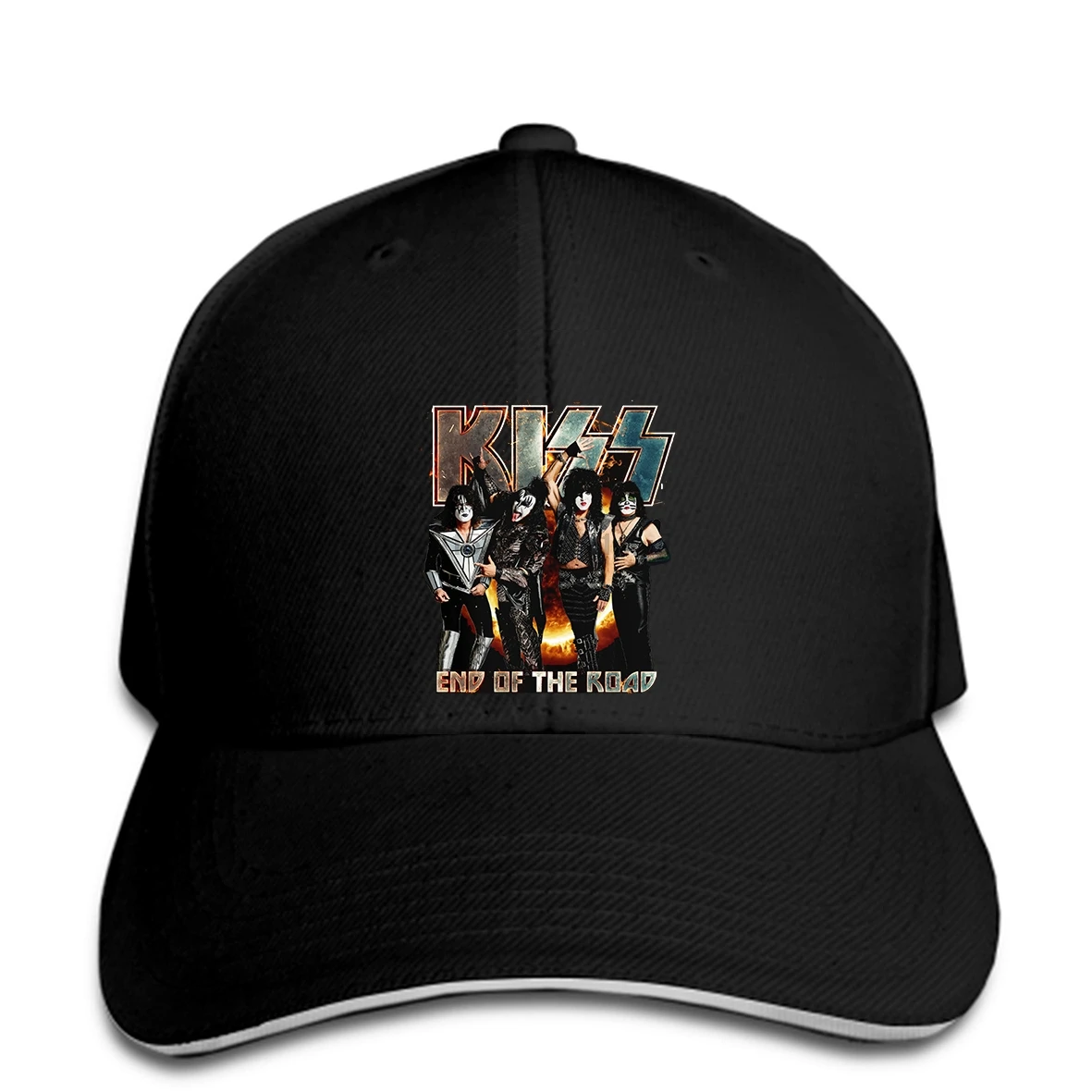 

Baseball cap Best New Popular Kiss Band End of The Road Tour 2019 Baseball caps