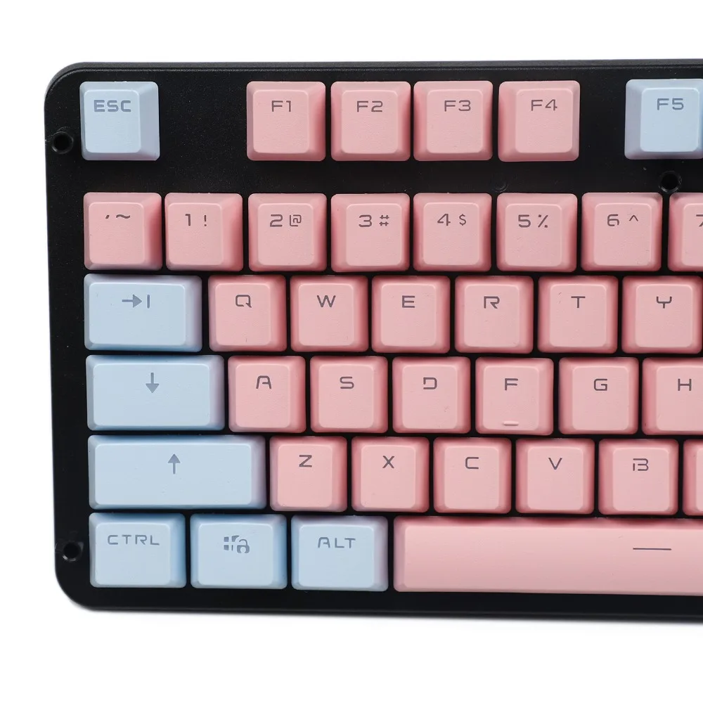 YMDK Double Shot 104, набор ключей в виде брелока из OEM профиля, подходит для механической клавиатуры Cherry MX Switches