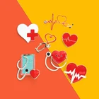 Постэто сердечный ритм брошь в виде стетоскопа сердце ЭКГ эмаль на булавке в стиле унисекс с отложным воротником с принтом медсестры ювелирные изделия Выпускной подарки