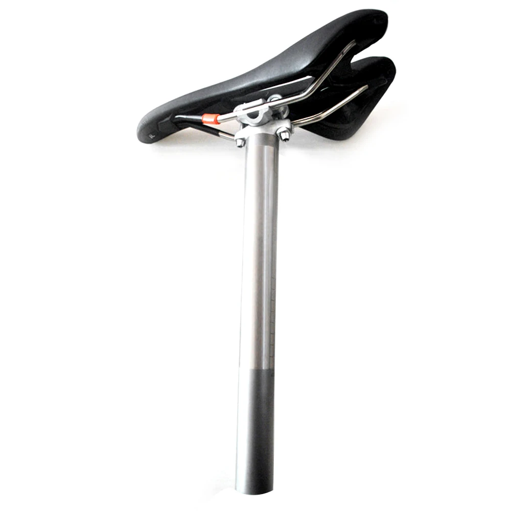 27,2 мм велосипед из титанового сплава Подседельный штырь шоссейный велосипед на подседельную трубу рамы Регулируемый подседельный штырь тр...