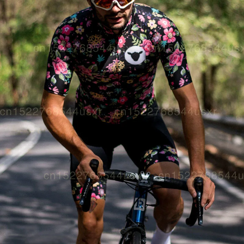 Футболка с коротким рукавом и гелевые шорты Tuta da ciclismo лимитированная серия