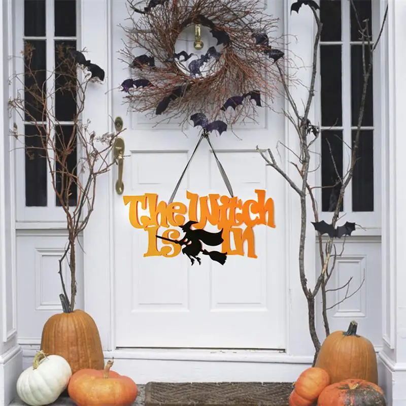 

4pcs Halloween Hanging Drops Door Felt Hanging Drops Spoof Pendant Decorations