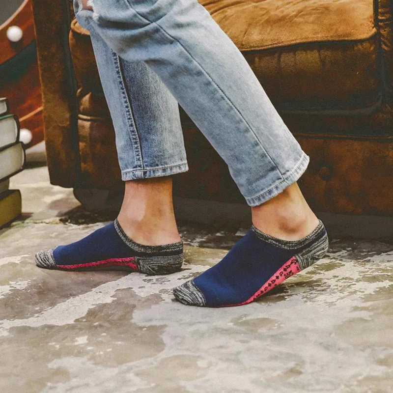 Осенне зимние модные мужские носки высокого качества брендовые черные для