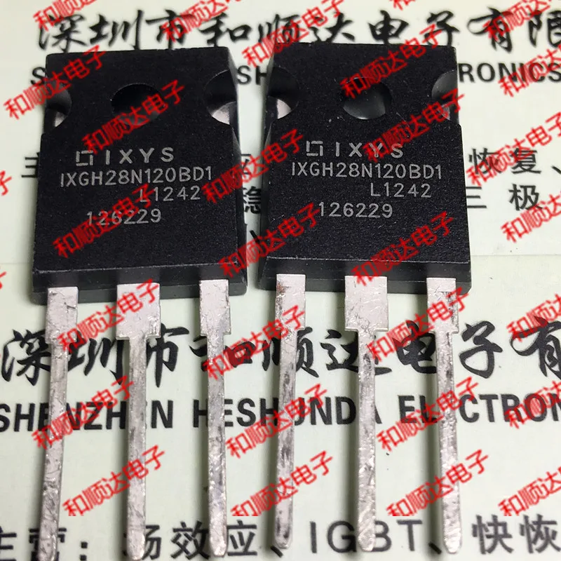 

10pcs/lot IXGH28N120BD1 New stock TO-247 1200V 50A
