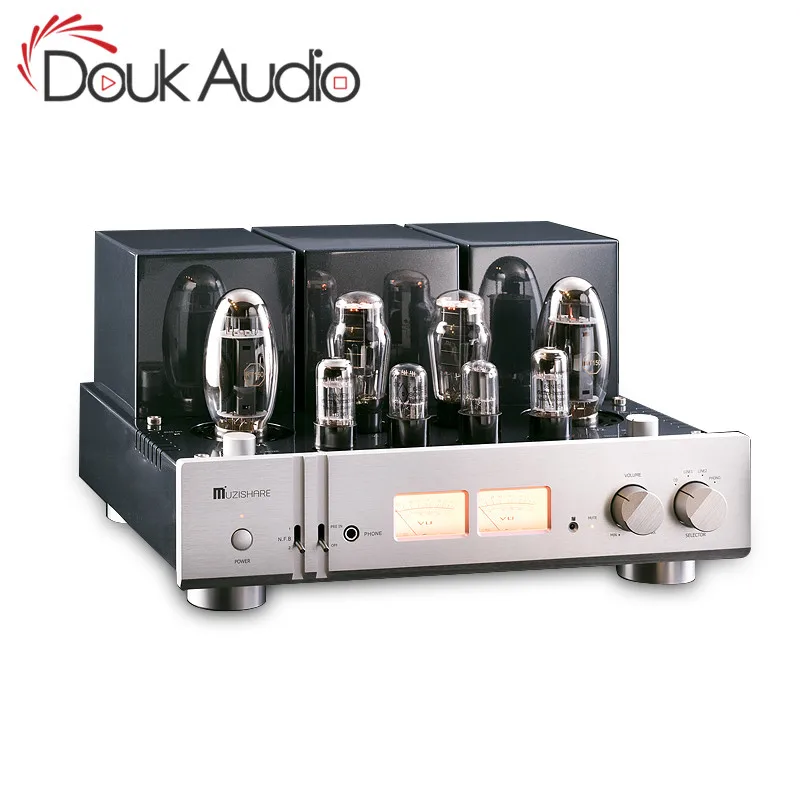 Двухтрубный усилитель Douk Audio с высоким звуком KT150 трубный одним концом мощности