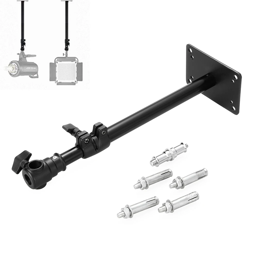 

Selens Photography Photo Studio Video Wall Ceiling Mount Stand Overhead with 1/4" Thread for video camera wall mount