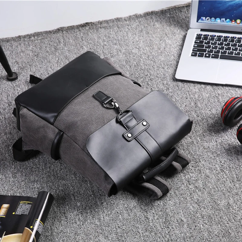 Повседневный холщовый рюкзак для мужчин и женщин новинка 2019 ноутбука из