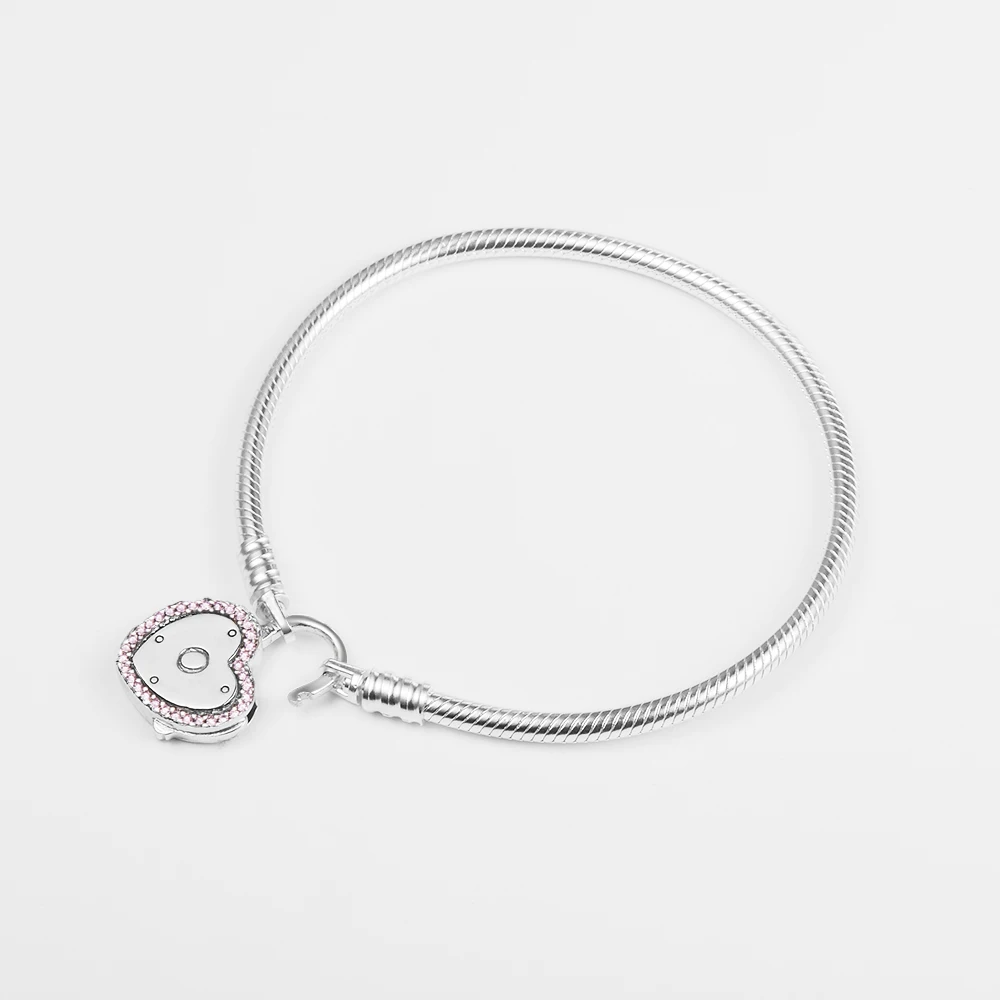 Женские браслеты с замком ваше обещание из стерлингового серебра 925 пробы