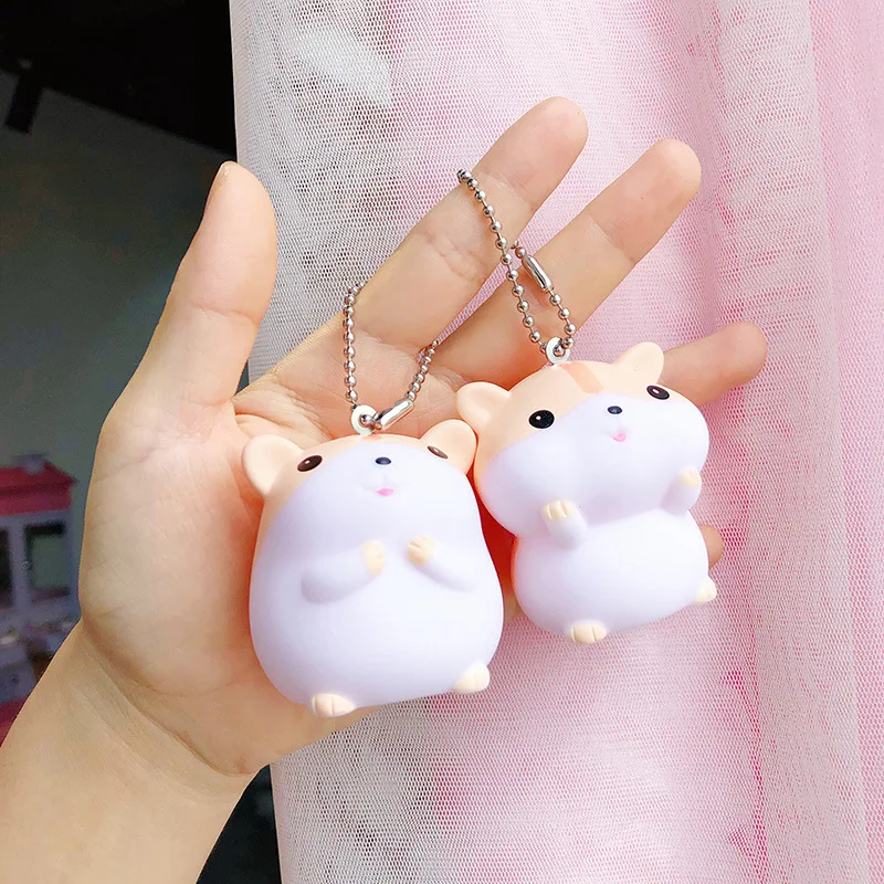 Корейская версия мультяшный милый простой брелок для ключей в виде симпатичного