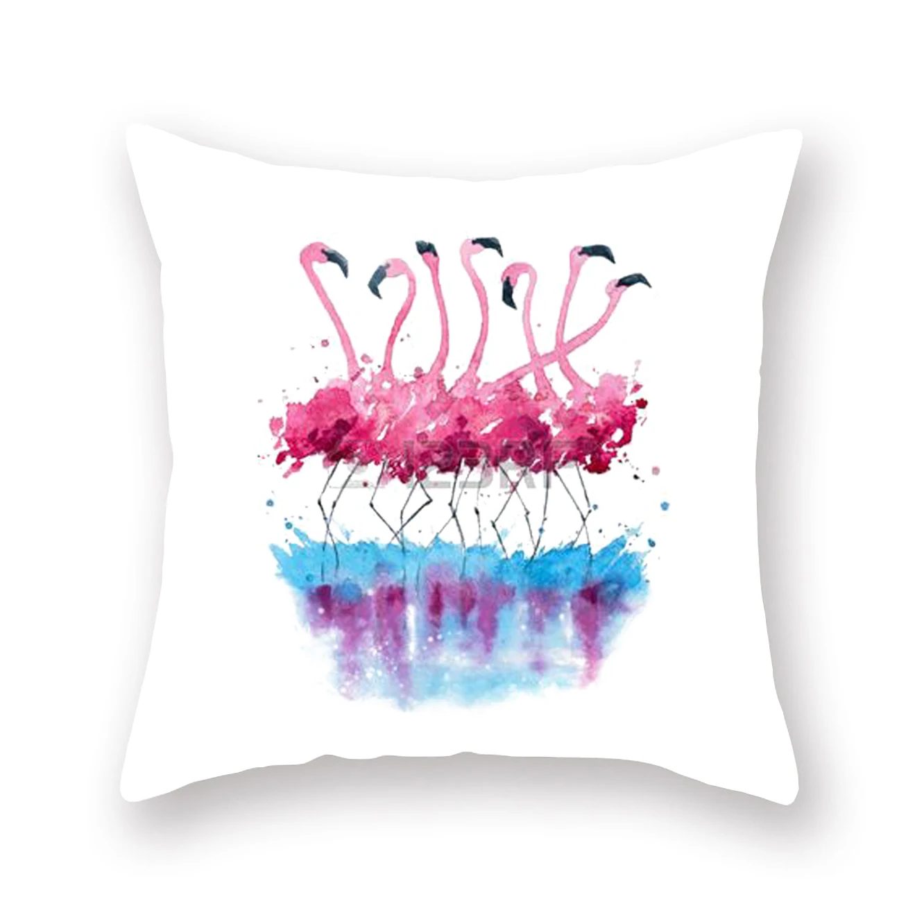 

Flamingo Pillowcase Cover Tropical Leaf Pillowcase Decorative Pillow Sofa Pillowcase Cushions Pillowcover