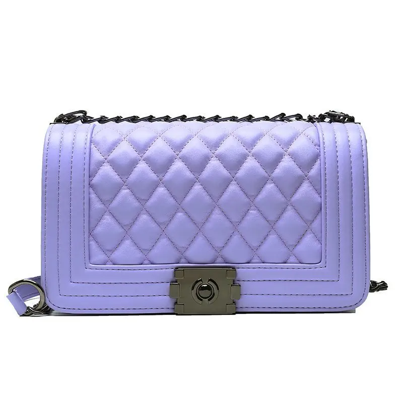 

Fashion Designer Autumn Winter Trendy Chain Ladies Shoulder Crossbody Girl Handbags Luxury Velvet Purses For Women